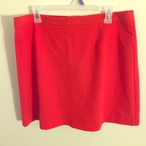 ASOS Perfect Red Skirt